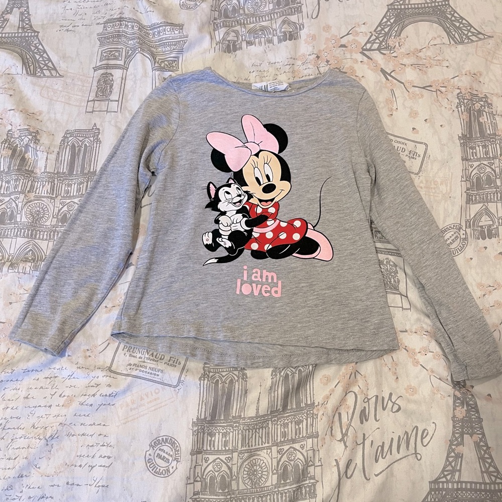 H&M Disney Minnie Mouse Top size 4-6Y